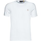Polo Ralph Lauren T-SHIRT AJUSTE COL ROND EN PIMA COTON LOGO PONY PLAYER MULTICOLO Bijela Cijene