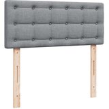  Krevet s oprugama i madracem svjetlosivi 120x190 cm od tkanine | shoptok.hr