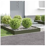 vidaXL Ograda oko Travnjaka 4 kom. 100 x 100 x 20 cm Čelik - Maslinastozelena 100 x 100 x 20 cm 4 Cijene