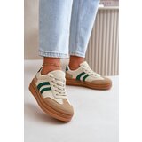EVENTO Women's Platform Sneakers in Beige-Green Nesonice | shoptok.hr