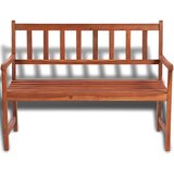  Vrtna klupa 120 cm od masivnog bagremovog drva | shoptok.hr