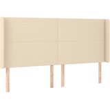  Krevet s oprugama i madracem krem 160x200 cm od tkanine | shoptok.hr