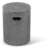 Bonami Selection Crni vrtni stolić Loris, ø 35 cm | shoptok.hr