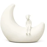 Noćno svjetlo za djecu boje slonovače Moon Off-White –