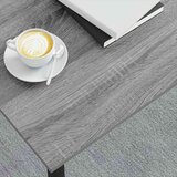  Kava Stol Siva Sonoma 80 x 80 x 45 cm Konstruirano drvo | Eponuda.com