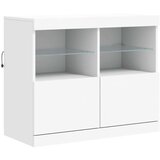 vidaXL Komoda s LED svjetlima bijela 163 x 37 x 67 cm | shoptok.hr