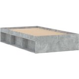  Posteljni okvir betonsko siv 100x200 cm | Shoptok.si
