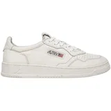 Nizke superge Medalist Low White Super Soft Napa Leather Bela