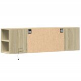  Zidni TV ormarić s LED svjetlima boja hrasta 135x31x39,5 cm | Eponuda.com