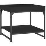  Stolić za kavu crni 49,5 x 49,5 x 45 cm od konstruiranog drva | shoptok.hr