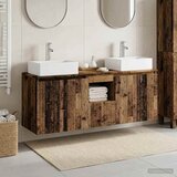  Set ormarića za kupaonicu 3 kom. Staro drvo 49 5 x 41 x 62 5 cm - Staro drvo | shoptok.hr