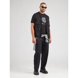 Karl Lagerfeld Majica temno siva / črna / bela | Shoptok.si