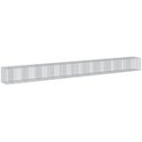  Gabionska košara s poklopcem 1150x100x100 cm pocinčano željezo | shoptok.hr