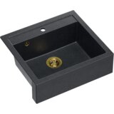 Quadron sudoper BILL 110 + nano PVD antracit/zlato | shoptok.hr