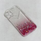  maska heart glitter za iphone 12 pro 6.1 pink Cene