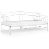 vidaXL Okvir za krevet na razvlačenje bijeli metalni 90 x 200 cm | shoptok.hr