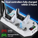 TOKLUCK stojalo za PS5/PS5 Pro s polnilno postajo | Shoptok.si
