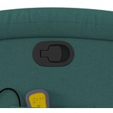  Masažni naslanjač temno zeleno blago, (20923102) | Shoptok.si