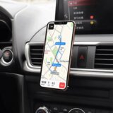 hoco. Držač za mobilne uređaje, magnetni, Alu tijelo - CA47 Metal Black | shoptok.hr