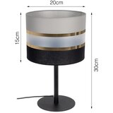  Stona lampa CORAL 1xE27/60W/230V crna/siva | Eponuda.com