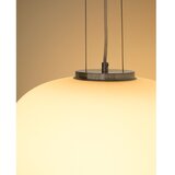 Kave Home Bela viseča svetilka s steklenim senčilom ø 25 cm Ardali – | Shoptok.si