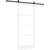  Klizna vrata Bijela i crna 93 x 211 cm | Eponuda.com