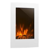 Lausanne Vertical, električni kamin, 2000 W, tedenski časovnik, bela