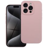  futrola silicone 2mm za iphone 15 pro (6.1) puder roze Cene
