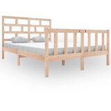  Okvir za krevet od masivne borovine 140 x 200 cm | shoptok.hr