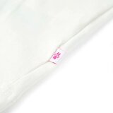  Dječja majica prljavo bijela boja 140 | shoptok.hr
