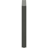  Noge za jedilno mizo v obliki črke U, 2 kosa, antracitne, 80 x (72-73) cm, jeklo, (22123898) | Shoptok.si