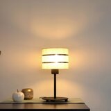  LED stona lampa HELEN 1xE27/15W/230V krem/crna/zlatna | Eponuda.com