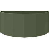  Cvetlično korito Oljčno zelena 90 x 45 x 35 cm Jeklo, (5000207583) | Shoptok.si