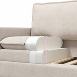  Set sofe 2 pcs Krem Poliester | shoptok.hr