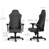NOBLECHAIRS HERO TX Gaming stolica antracit | ePonuda.com