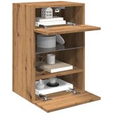vidaXL TV zidni ormarići s LED svjetlima 2 kom Artisan hrast | shoptok.hr