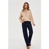 Marisse WOMEN'S SWEATSHIRT Z-BL-4811 BEIGE | shoptok.hr