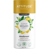 Attitude Super Leaves Deodorant Lemon Leaves - 85 g | Shoptok.si