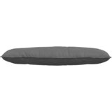  Jastuk za leđa Tamno siva 120 x 50 cm Mikrofiber tkanina | shoptok.hr
