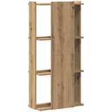  Regal za knjige s 3 razina boja hrasta 60x30x120 cm drveni | Eponuda.ba