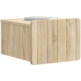  Noćni ormarić za montažu na zid Hrast sonoma 33 x 34,5 x 24 cm | Eponuda.com
