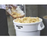 Rubbermaid Univerzalni vsebnik BRUTE®, okrogel, prostornina 75 l, bela | Shoptok.si
