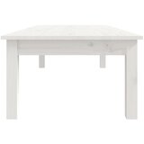  Stolić za kavu bijeli 110x50x30 cm od masivne borovine | Eponuda.com