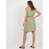 RUE PARIS Dress-WN-SK-VE38.32P-pistachio | ePonuda.com