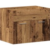 vidaXL Setovi Smeđa, Bijela 60 x 38.5 x 46 cm Masivno drvo, Keramika | shoptok.hr