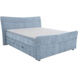 Esposa POSTELJA BOXSPRING 180 cm x 200 cm , tekstil svetlo modra Cene