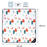  Nc8028 forrest piknik deka 195x200 cm nils camp | shoptok.hr