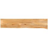 vidaXL Mizna plošča z naravnim robom 160x40x2,5 cm trden mangov les | Shoptok.si