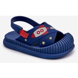 Ipanema Light Children's Slides Sandals With Animal Motif navy blue Rico | shoptok.hr