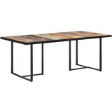  Blagovaonski stol 200 cm od masivnog obnovljenog drva | Shoptok.si